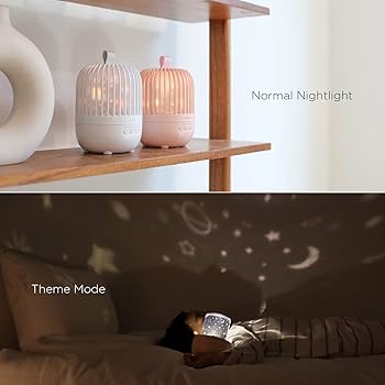 Amazon.com : mooas Rotating Projector Melody Nightlight